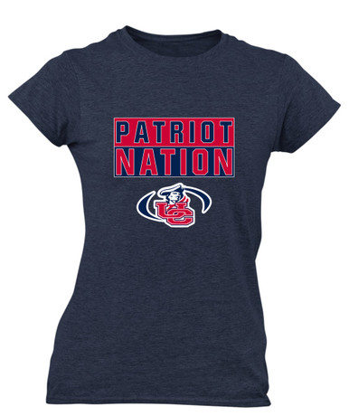 Union County Patriots Nation #1 Women's Premium SS T-Shirt