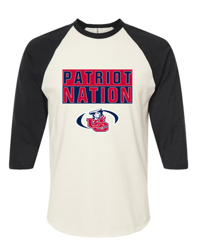 Union County Patriots Nation #1 Men's Baseball T-Shirt