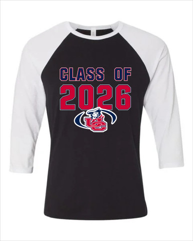 Union County Patriots Class of 2026 Men's Baseball T-Shirt