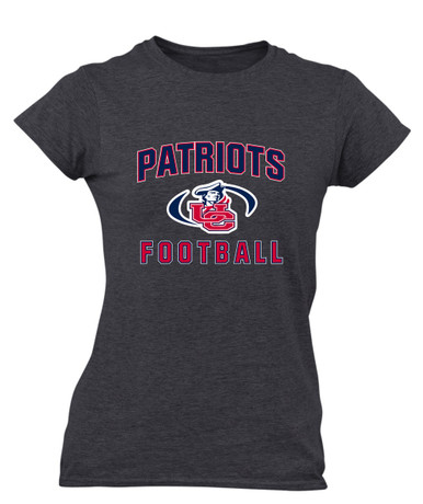 Union County Patriots Football #1 Women's Premium SS T-Shirt