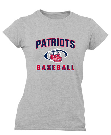 Union County Patriots Baseball #1 Women's Premium SS T-Shirt