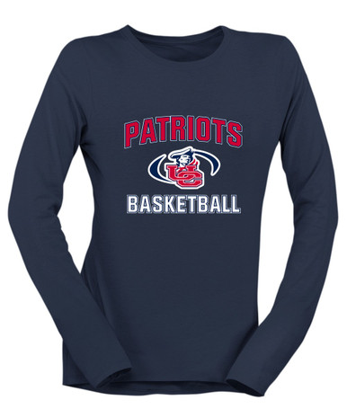 Union County Patriots Basketball #1 Women's LS T-Shirt