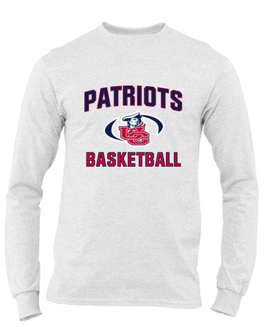 Union County Patriots Basketball #1 Men's LS T-Shirt