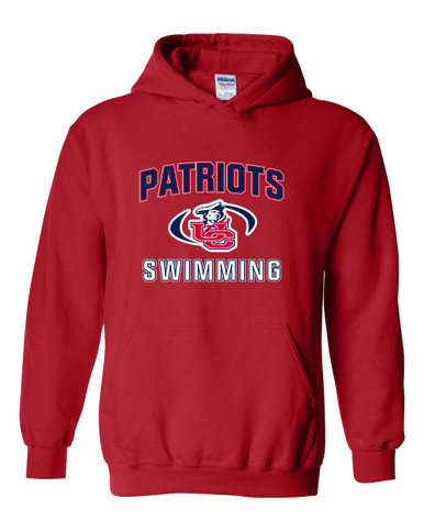 Union County Patriots Swimming Men's Hoodie