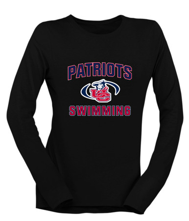 Union County Patriots Swimming Women's Premium LS T-Shirt