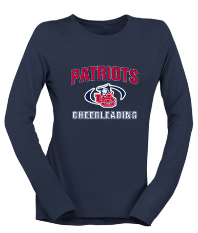 Union County Patriots Cheerleading Women's Premium LS T-Shirt