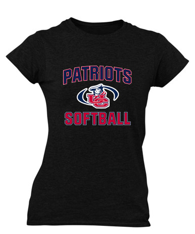 Union County Patriots Softball #1 Women's Premium SS T-Shirt