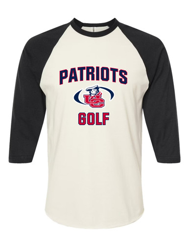 Union County Patriots Golf Women's Baseball T-Shirt
