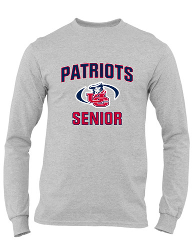 Union County Patriots Senior #1 Men's LS T-Shirt