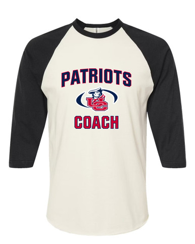 Union County Patriots Coach Men's Baseball T-Shirt