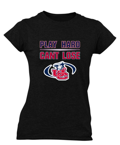Union County Patriots Play Hard, Can't Lose Women's SS T-Shirt