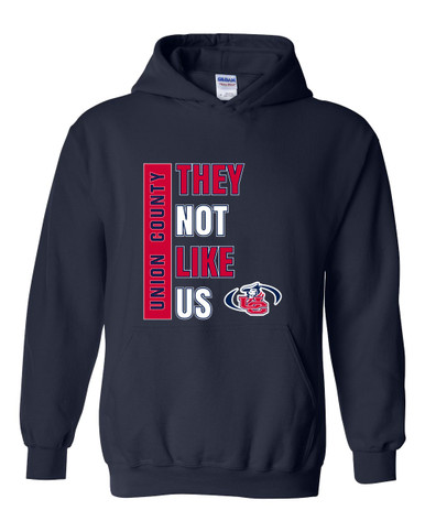 Union County Patriots They Not Like Us #1 Men's Hoodie