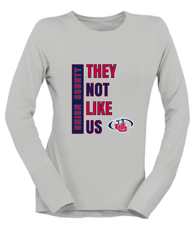 Union County Patriots They Not Like Us #1 Women's Premium LS T-Shirt