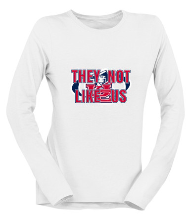 Union County Patriots They Not Like Us #2 Women's LS T-Shirt