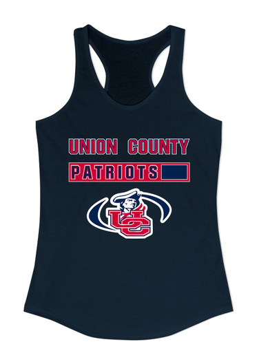 Union County Patriots Mascot #7 Women's Tank Top
