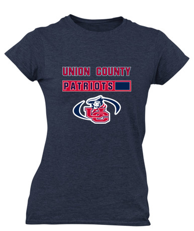 Union County Patriots Mascot #7 Women's Premium SS T-Shirt
