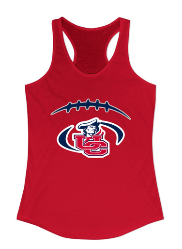 Union County Patriots Football #2 Women's Tank Top