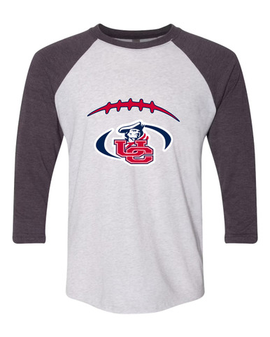 Union County Patriots Football #2 Men's Baseball T-Shirt
