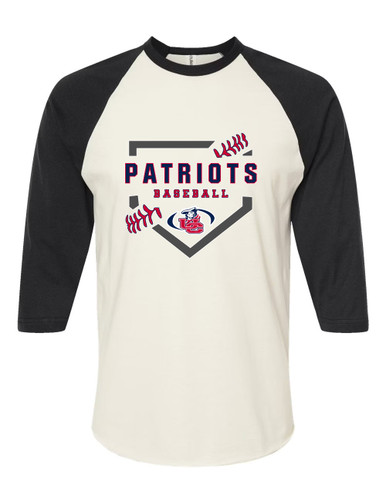 Union County Patriots Baseball #2 Women's Baseball T-Shirt