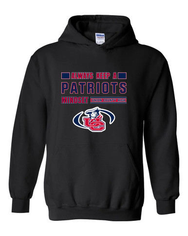 Union County Patriots Mindset Men's Hoodie