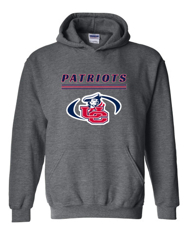 Union County Patriots Mascot #8 Men's Hoodie