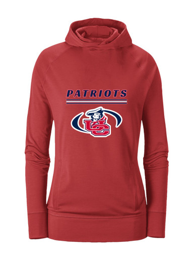 Union County Patriots Mascot #8 Women's Hoodie