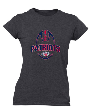 Union County Patriots Football #5 Women's SS T-Shirt
