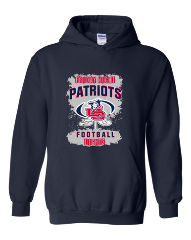 Union County Patriots Football #6 Men's Hoodie