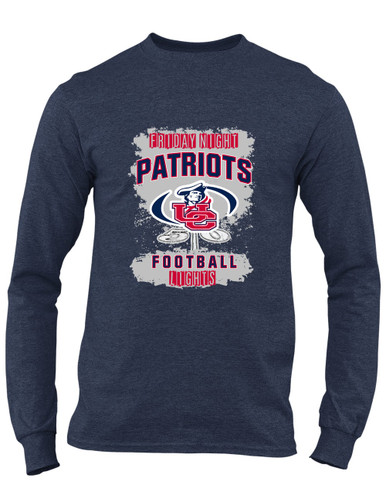 Union County Patriots Football #6 Men's Premium LS T-Shirt