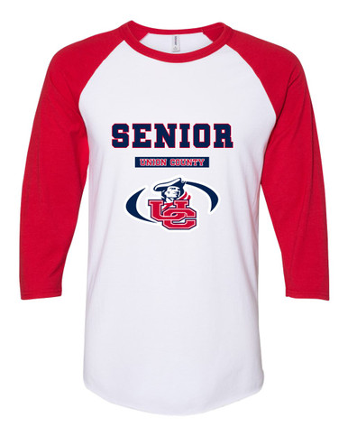 Union County Patriots Senior #2 Men's Baseball T-Shirt
