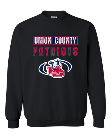 Union County Patriots Mascot #9 Men's Sweatshirt