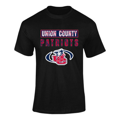 Union County Patriots Mascot #9 Men's SS T-Shirt