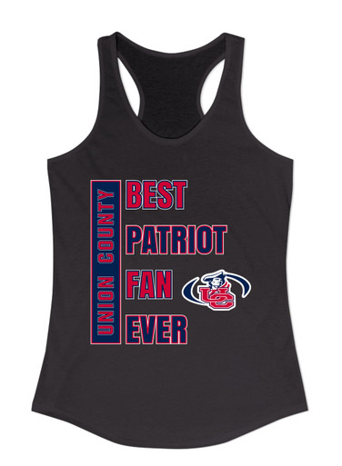 Union County Patriots Best Patriot Fan Women's Tank Top