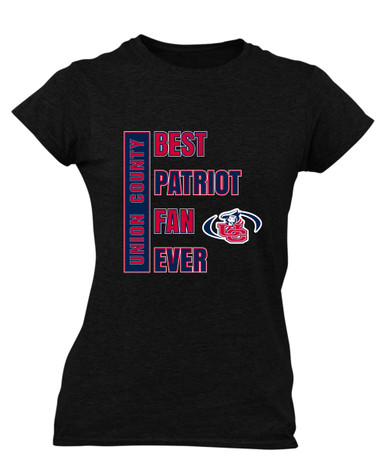 Union County Patriots Best Patriot Fan Women's Premium SS T-Shirt