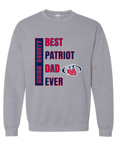 Union County Patriots Best Patriot Dad Men's Sweatshirt