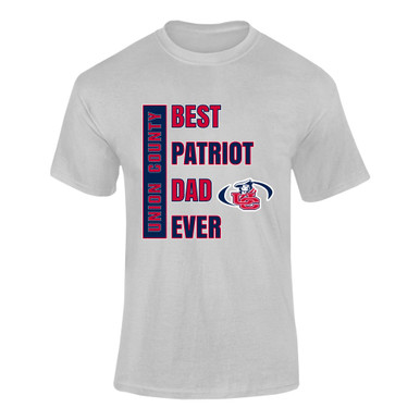 Union County Patriots Best Patriot Dad Men's SS T-Shirt