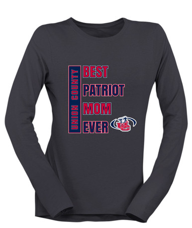 Union County Patriots Best Patriot Mom Women's LS T-Shirt