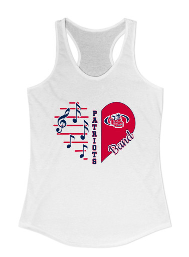 Union County Patriots Heart Band Women's Tank Top