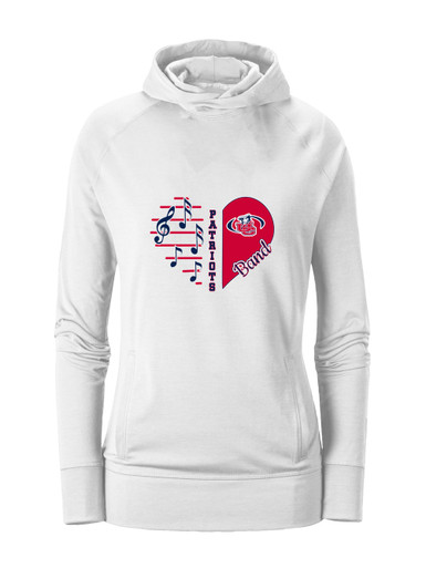 Union County Patriots Heart Band Women's Hoodie