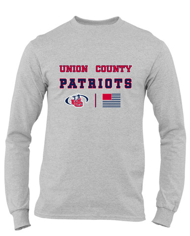 Union County Patriots Spirit Flag Men's Premium LS T-Shirt