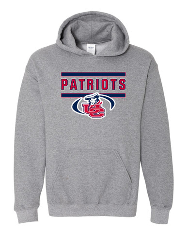 Union County Patriots Mascot #5 Men's Hoodie