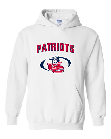 Union County Patriots Mascot #6 Men's Hoodie