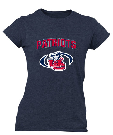 Union County Patriots Mascot #6 Women's SS T-Shirt