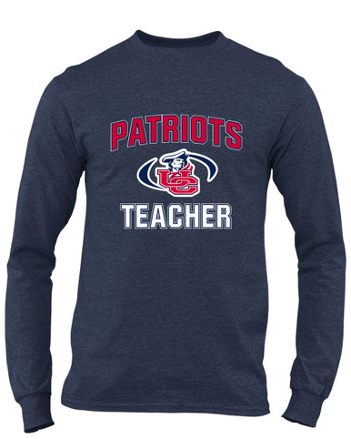 Union County Patriots Teacher Men's Premium LS T-Shirt