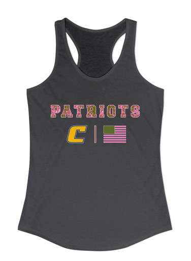 Colonia Patriots Pink Camo Flag Women's Tank Top