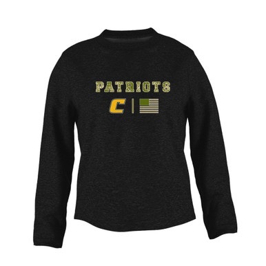Colonia Patriots Camo Flag Women's Sweatshirt