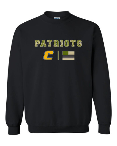 Colonia Patriots Camo Flag Men's Sweatshirt