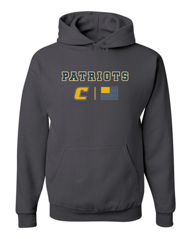Colonia Patriots Team Colors Flag Men's Premium Hoodie