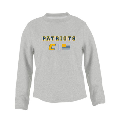 Colonia Patriots Team Colors Flag Women's Sweatshirt