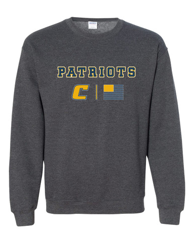 Colonia Patriots Team Colors Flag Men's Sweatshirt